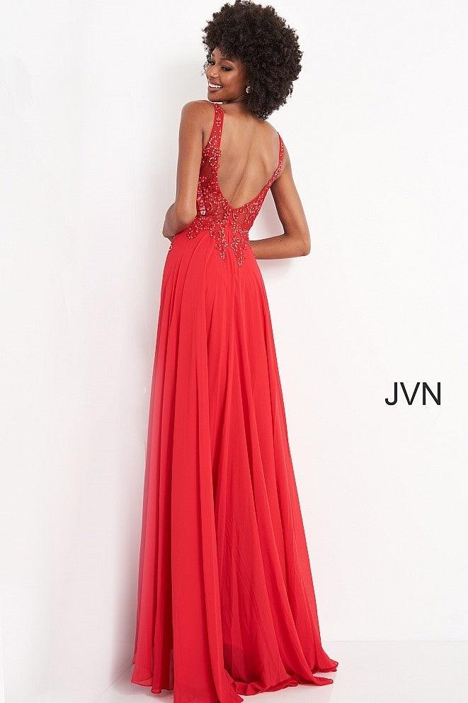Jovani Long Prom Dress 02308 - The Dress Outlet