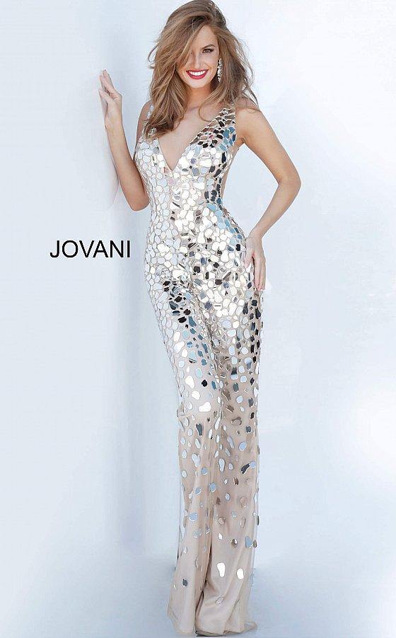 JVN By Jovani Long Formal Prom Jumpsuit JVN02507 - The Dress Outlet Jovani