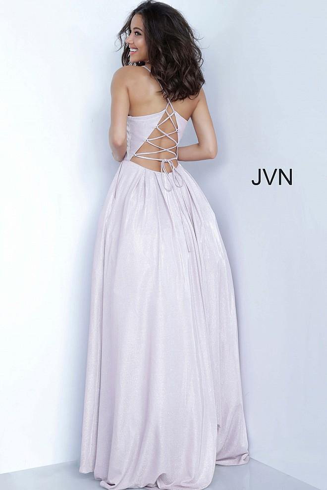 JVN By Jovani Long Prom Ball Gown JVN2172 Mauve - The Dress Outlet Jovani