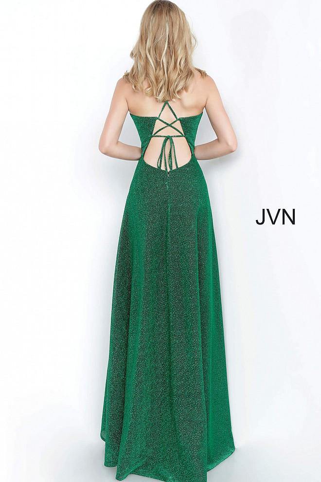 JVN By Jovani Long Prom Dress JVN2310 Emerald - The Dress Outlet Jovani