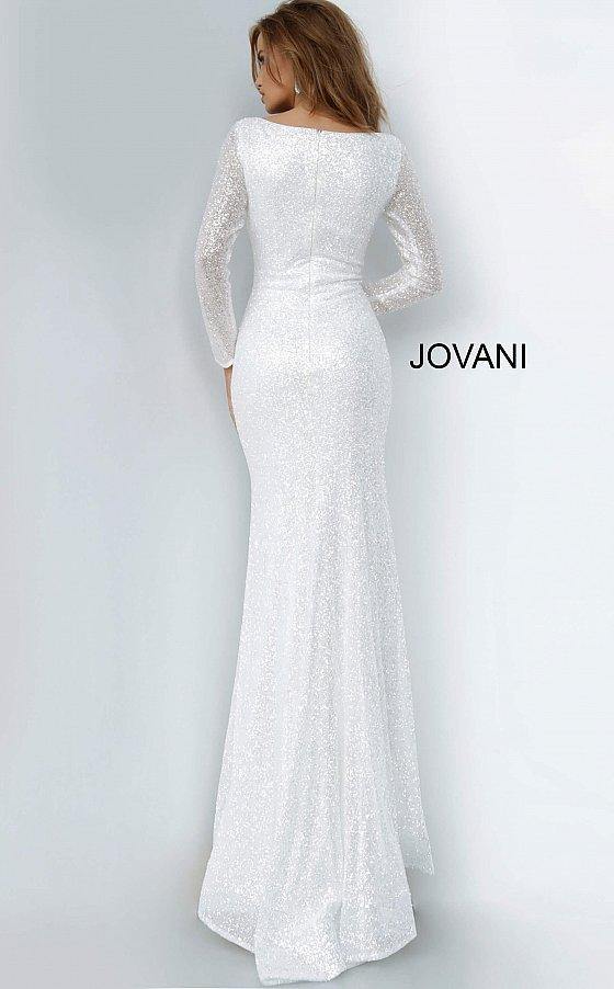 JVN By Jovani Long Wedding Dress JVN2927 - The Dress Outlet Jovani