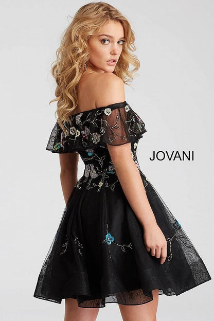 Jovani Short Dress Cocktail JVN54430 - The Dress Outlet