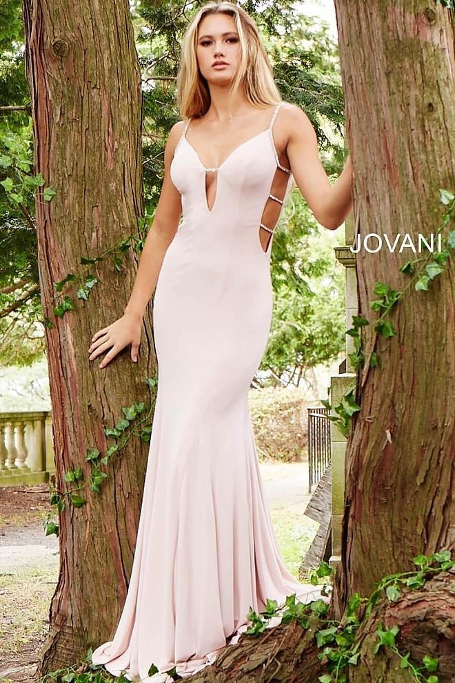 Blush Jovani 57295 Long Sexy Formal Prom Dress for 112.99 The Dress Outlet