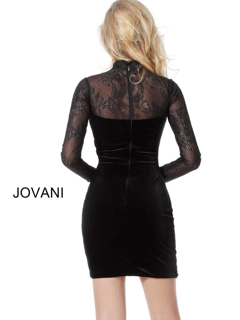 Jovani Short Fitted Cocktail Dress JVN62959 - The Dress Outlet