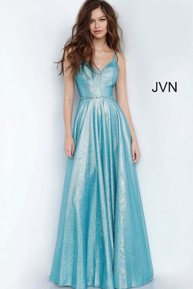 JVN By Jovani Long Formal Evening Prom Dress JVN67050 - The Dress Outlet Jovani