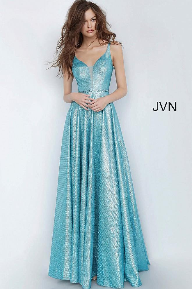JVN By Jovani Long Formal Evening Prom Dress JVN67050 - The Dress Outlet Jovani