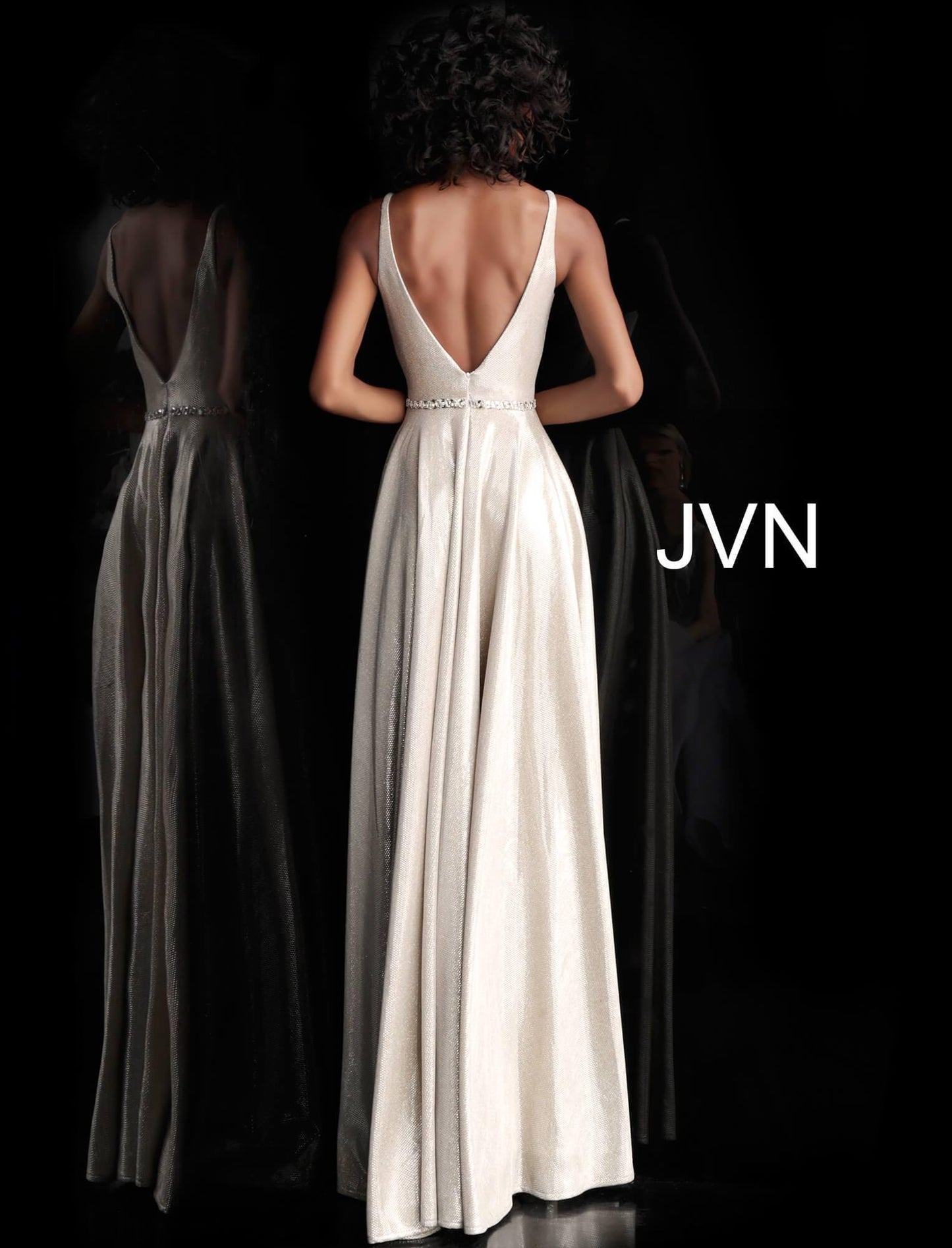 JVN By Jovani Long Formal Evening Prom Dress JVN67050 - The Dress Outlet Jovani