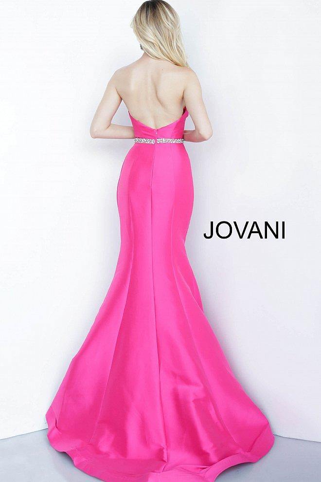 JVN By Jovani Long Prom Dress JVN67966 Fuchsia - The Dress Outlet Jovani