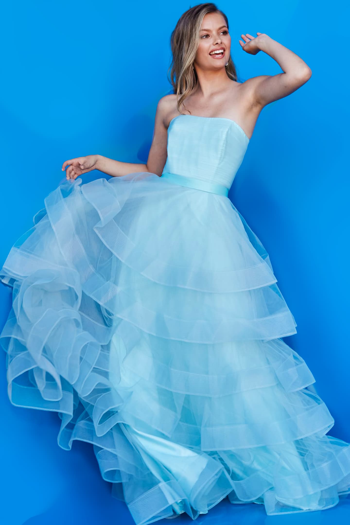 Prom Dresses Long Ball Gown Sweet 16 Prom Girls Dresses Aqua