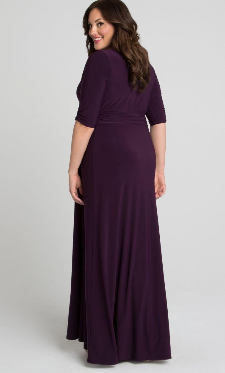 Kiyonna Long Formal Dress Plus Size - The Dress Outlet Kiyonna