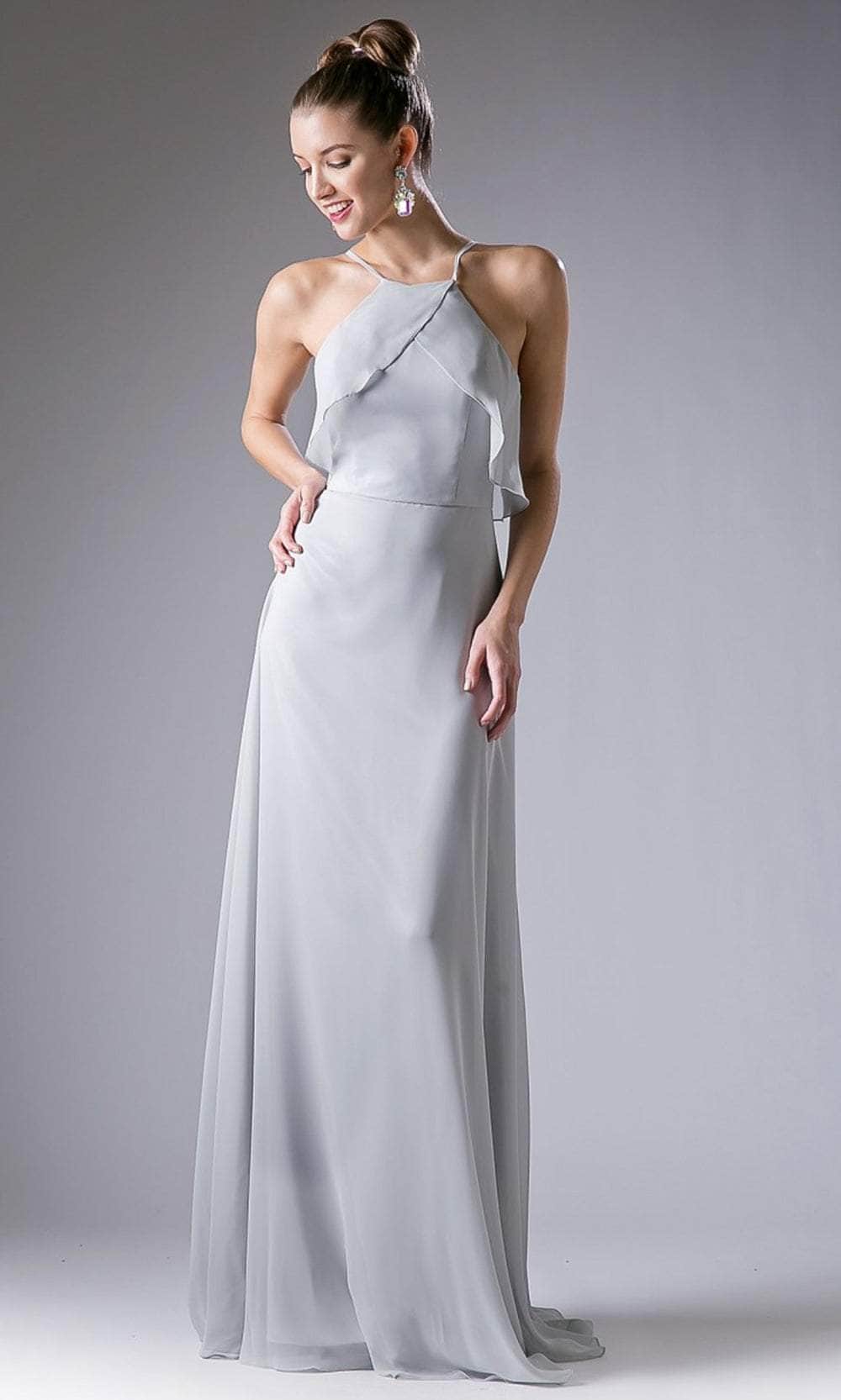 Prom Dresses Formal Long A Line Floral Prom Dress Silver