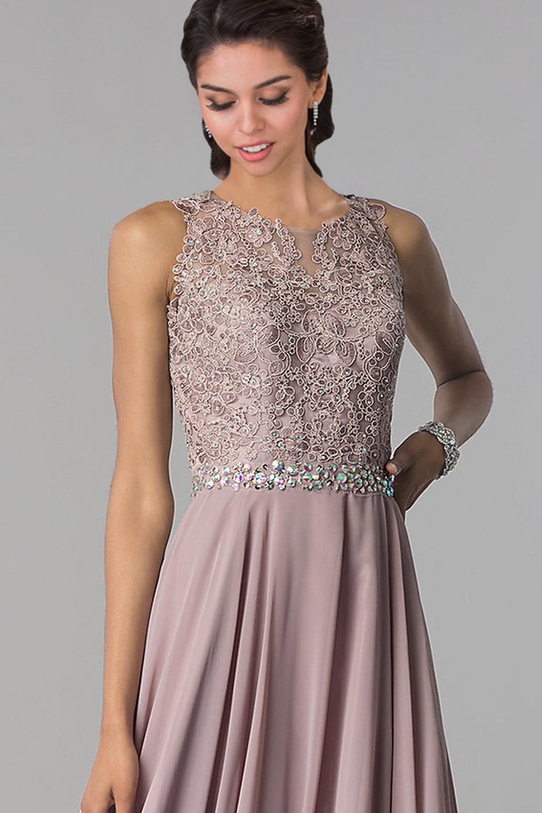 Long Bridesmaid Prom Dress Formal