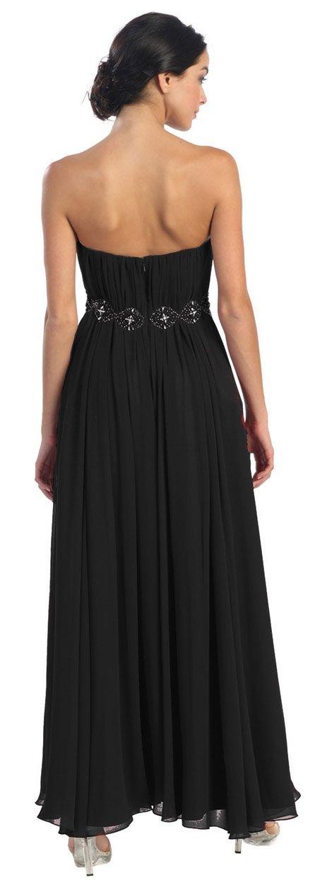 Long Bridesmaids Dress Plus Size Prom Formal - The Dress Outlet May Queen