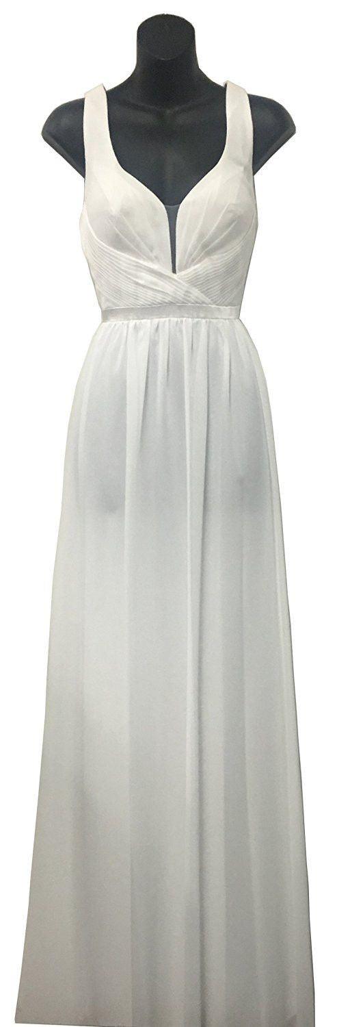 Long Bridesmaids Formal Dress - The Dress Outlet May Queen