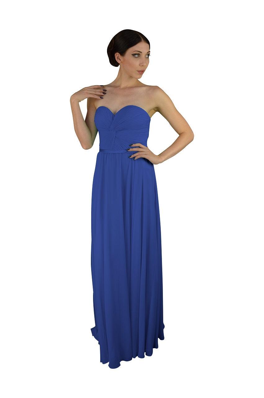 Long Bridesmaids Plus Size Formal Prom Dress - The Dress Outlet May Queen