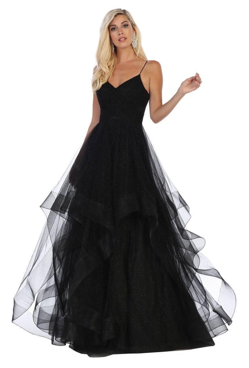 Long Evening Party Formal Ball Gown Prom Dress - The Dress Outlet May Queen