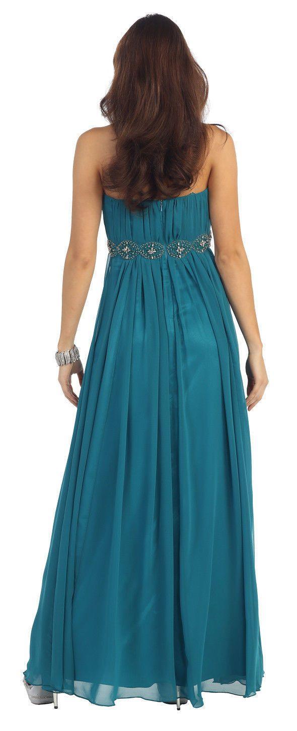 Long Formal Bridemaids Dress - The Dress Outlet May Queen