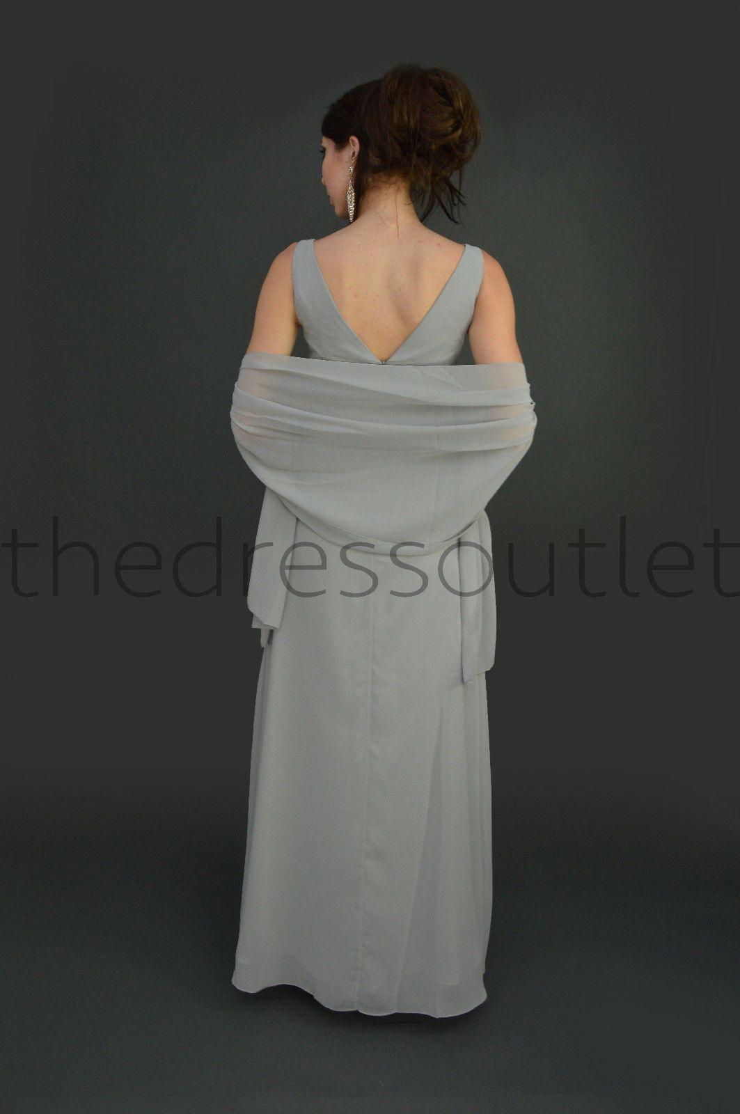 Long Formal Dress Bridesmaids Gown - The Dress Outlet May Queen