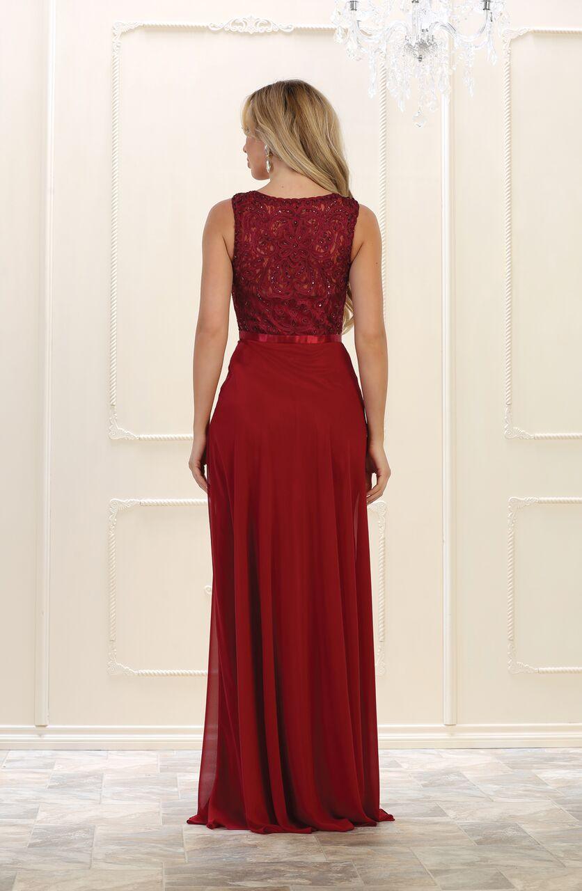 Long Formal Dress Evening Party Gown - The Dress Outlet May Queen