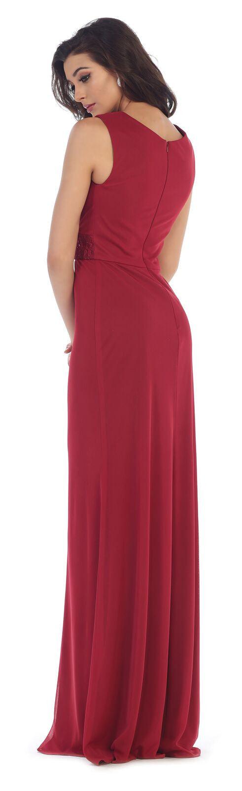 Long Formal Dress Mother of the Bride Bridesmaids - The Dress Outlet May Queen