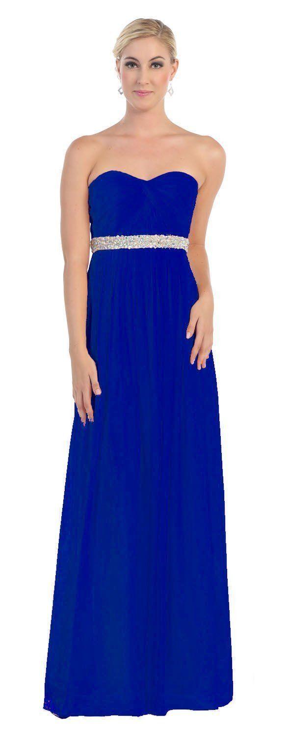 Long Formal Evening Dress Prom - The Dress Outlet May Queen