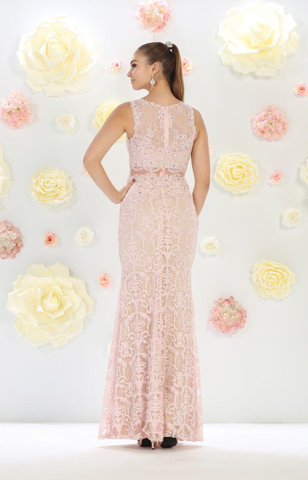 Long Formal Evening Party Dress - The Dress Outlet May Queen