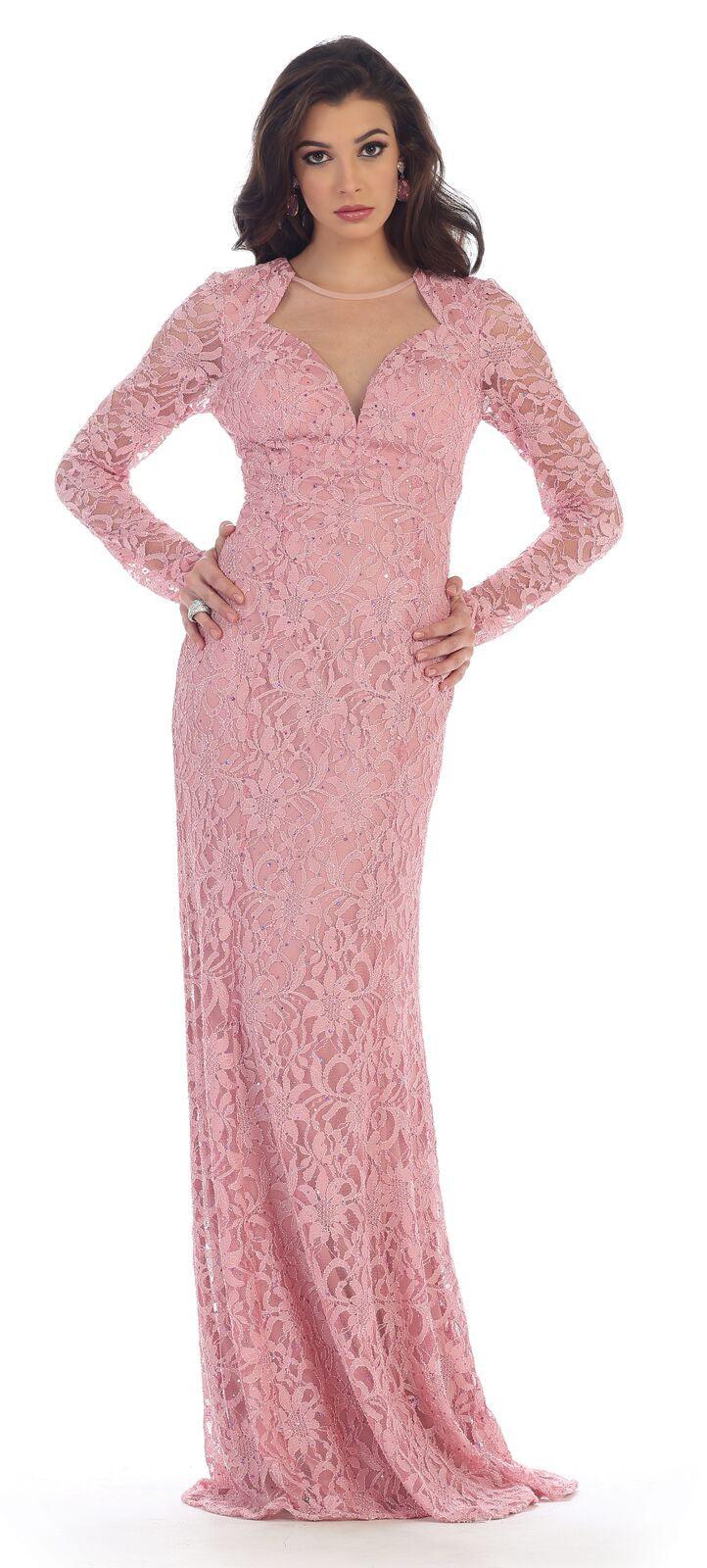 Long Formal Mother of the Bride Dress Plus Size - The Dress Outlet May Queen
