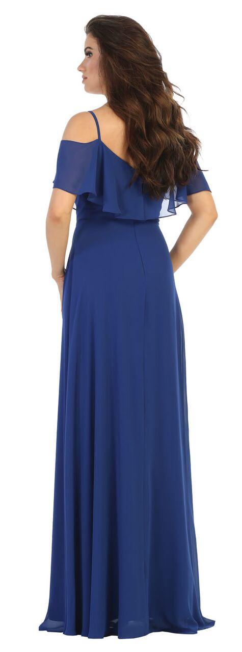 Long Formal Plus Size Bridesmaids Prom Dress - The Dress Outlet May Queen