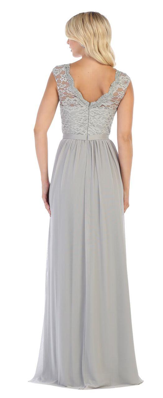 Long Formal Plus Size Evening Dress - The Dress Outlet May Queen