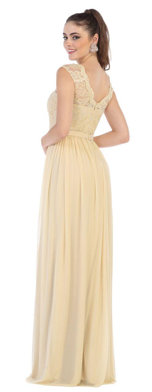 Long Formal Plus Size Evening Dress - The Dress Outlet May Queen