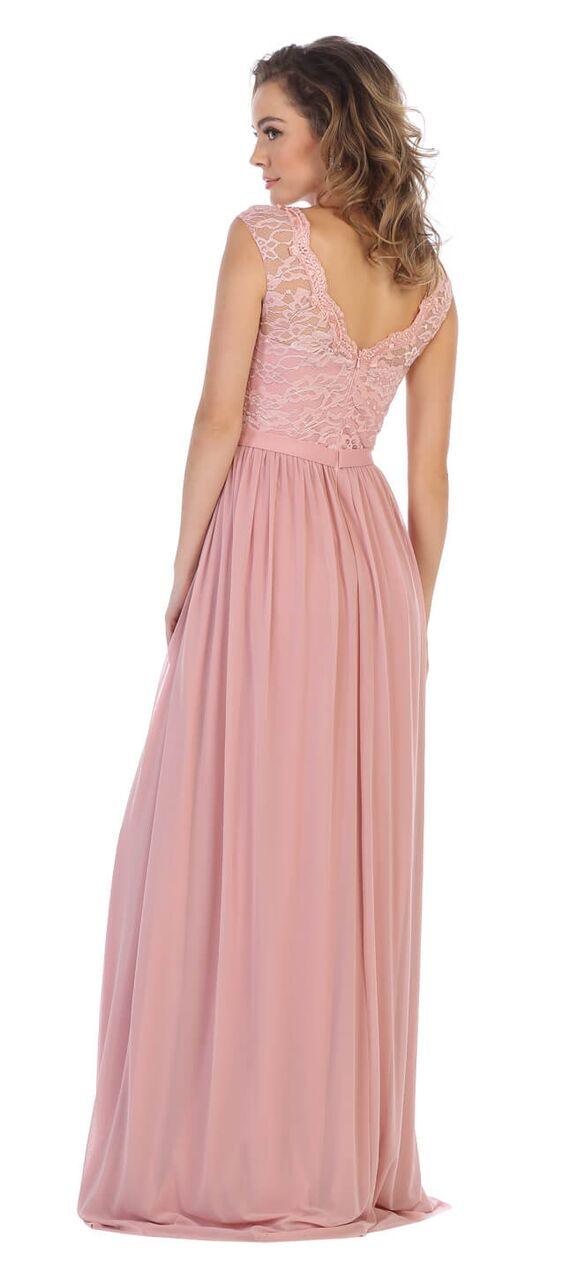 Long Formal Plus Size Evening Dress - The Dress Outlet May Queen