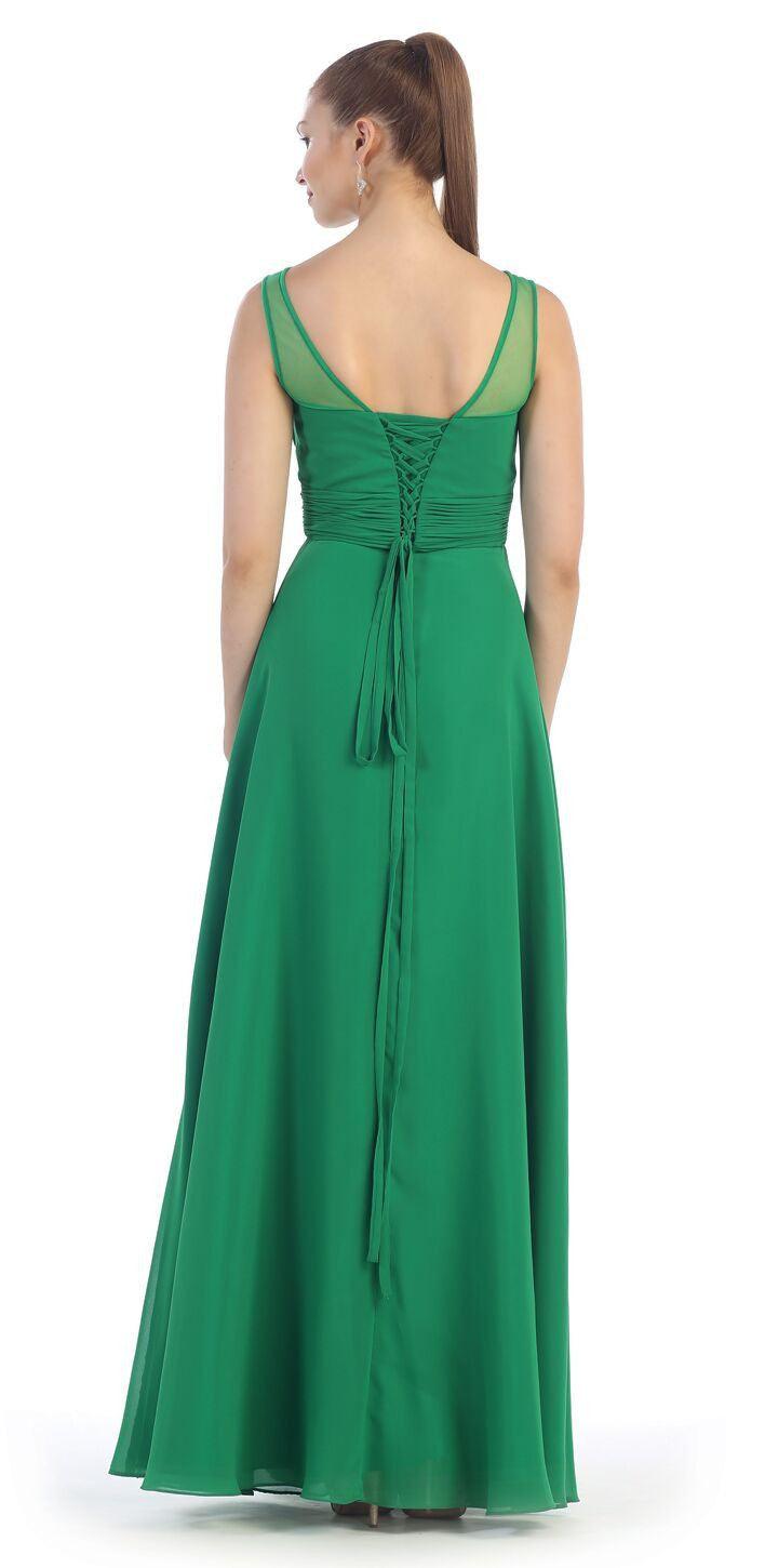 Long Formal Prom Dress Bridesmaids - The Dress Outlet May Queen