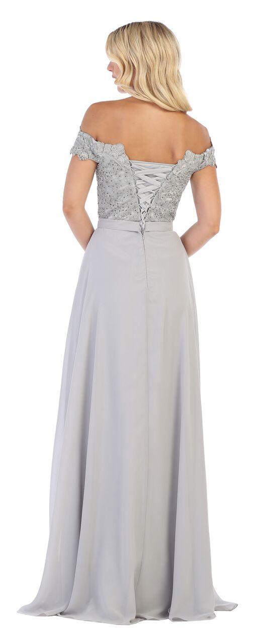 Long Formal Prom Dress Evening Gown - The Dress Outlet May Queen