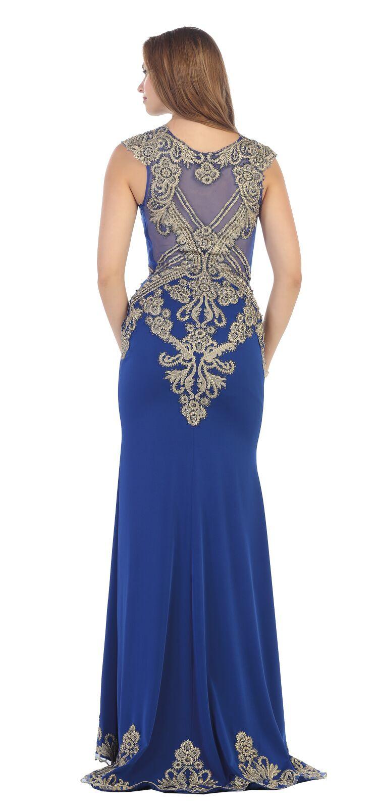 Long Formal Prom Evening Dress - The Dress Outlet May Queen