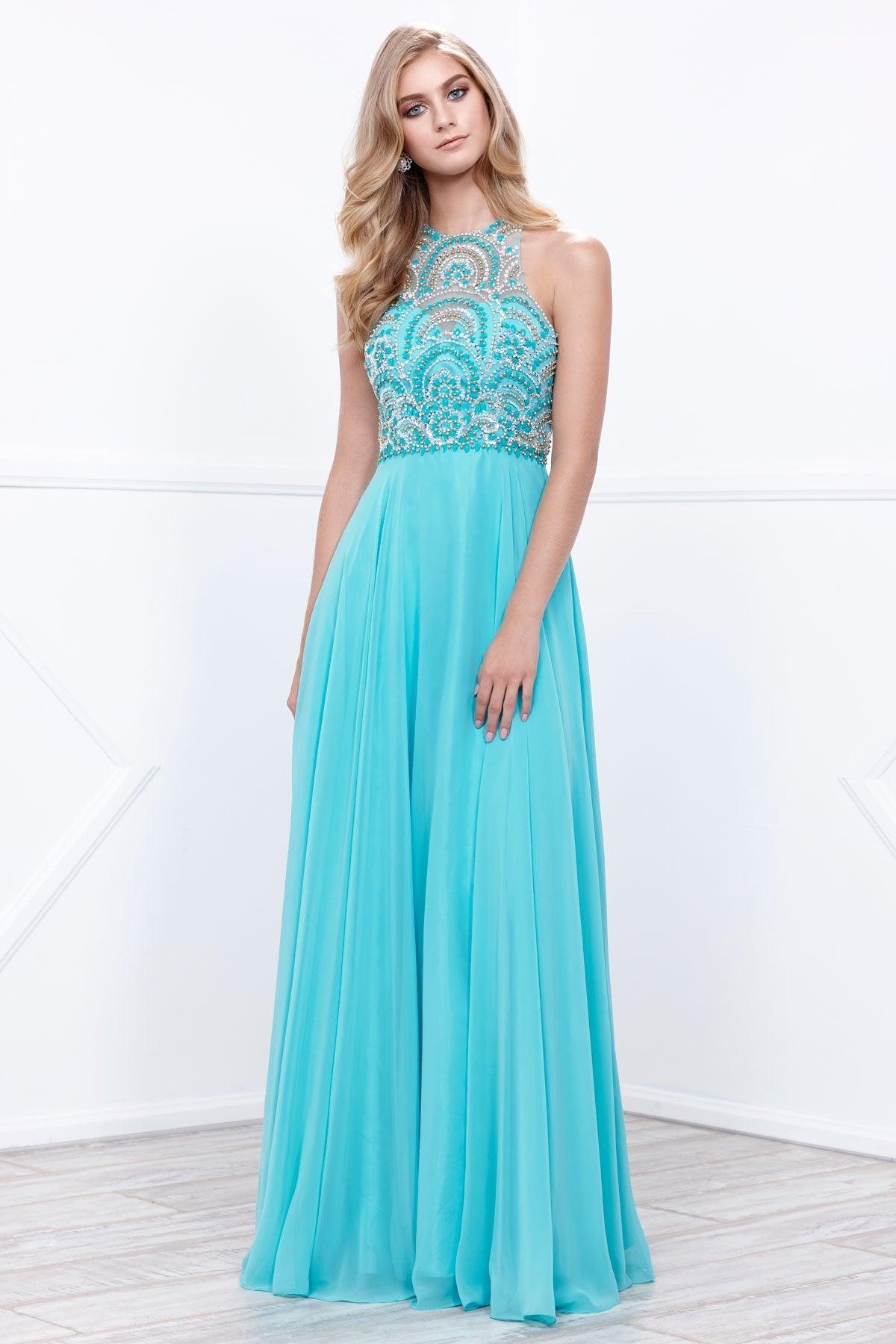 Long Formal Prom Plus Size Dress - The Dress Outlet Nox Anabel