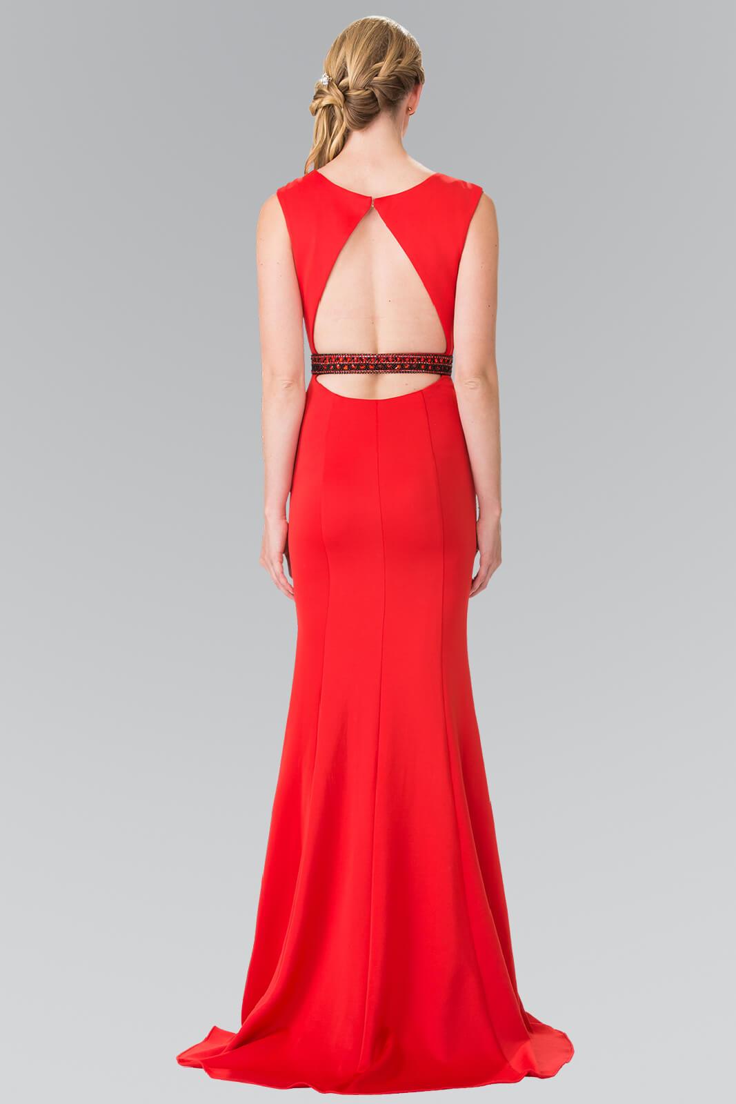 Long Formal Sleeveless Formal Prom Dress - The Dress Outlet Elizabeth K