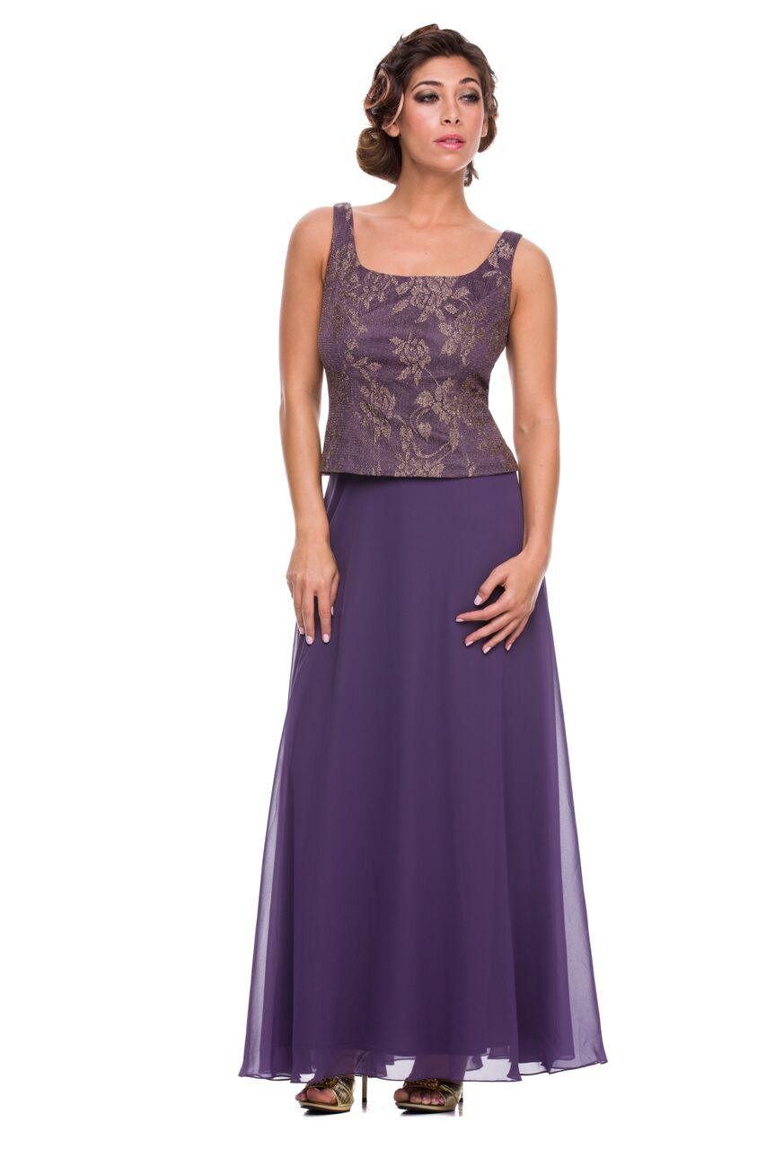 Long Mother of the Bride Dress with Jacket - The Dress Outlet Nox Anabel