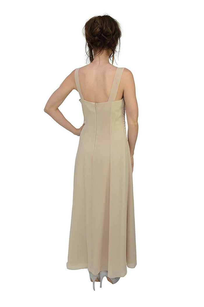 Long Mother of the Bride Formal Plus Size Dress - The Dress Outlet Sally