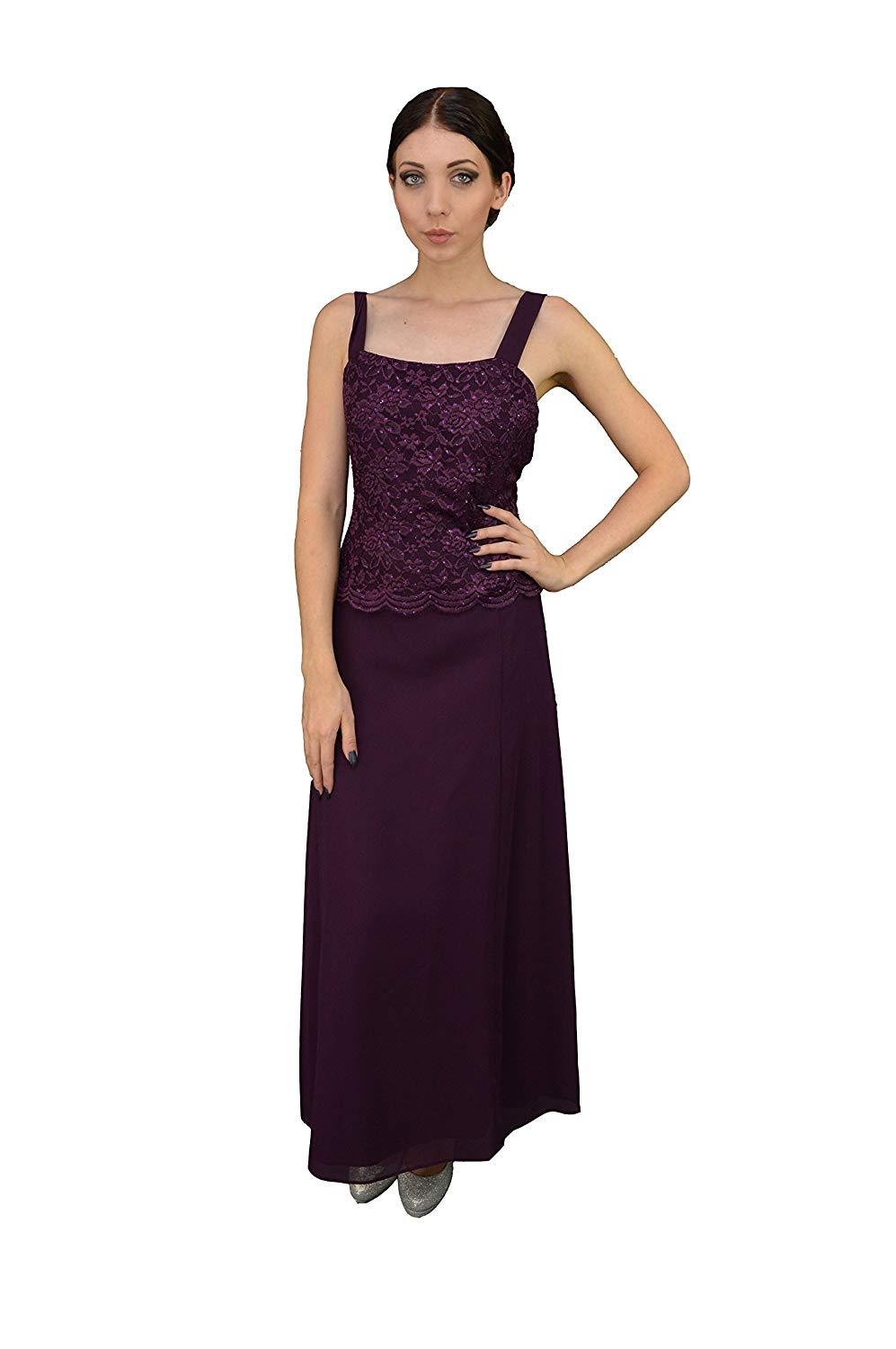 Long Mother of the Bride Formal Plus Size Dress - The Dress Outlet Sally