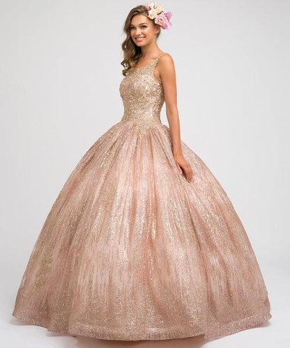 Long Off Shoulder Quinceanera Ball Gown - The Dress Outlet