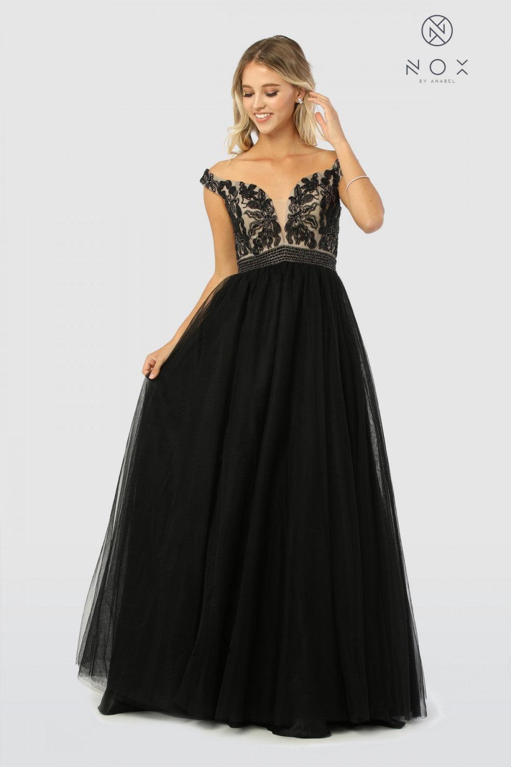Black Formal Long Evening Gown Prom Dress for $139.99 – The Dress Outlet