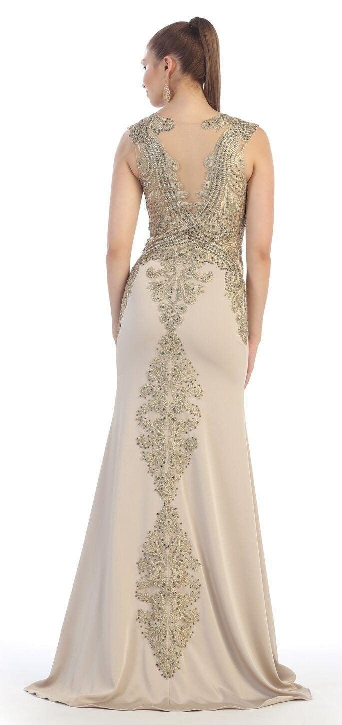 Long Plus Size Dresses Formal Prom Gown - The Dress Outlet May Queen