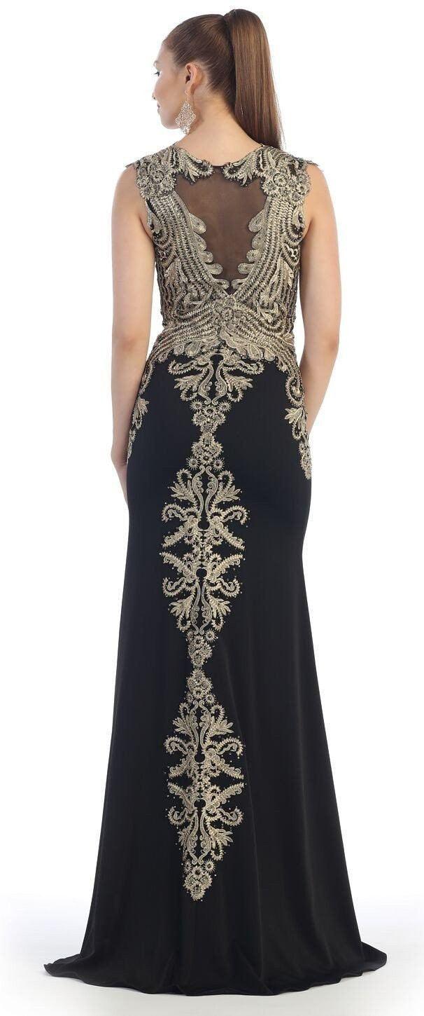 Long Plus Size Dresses Formal Prom Gown - The Dress Outlet May Queen