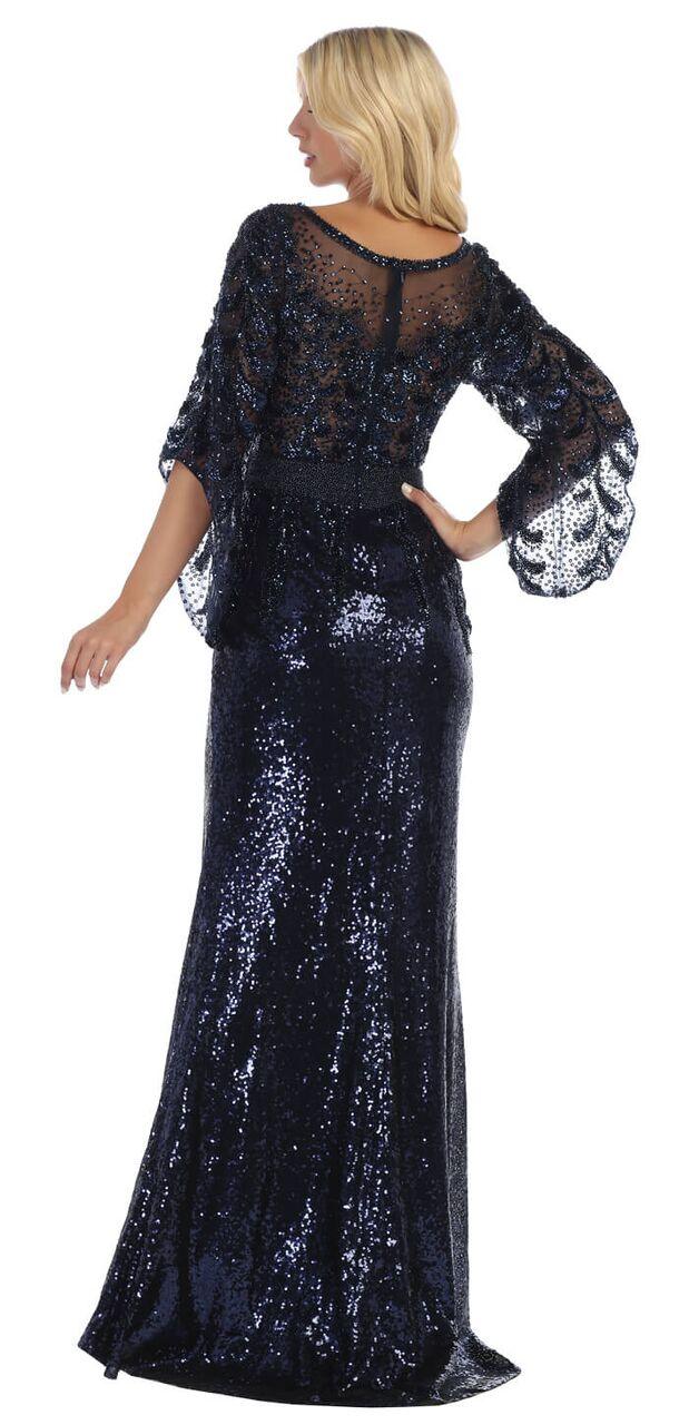 Long Plus Size Formal Dress Evening Gown - The Dress Outlet May Queen