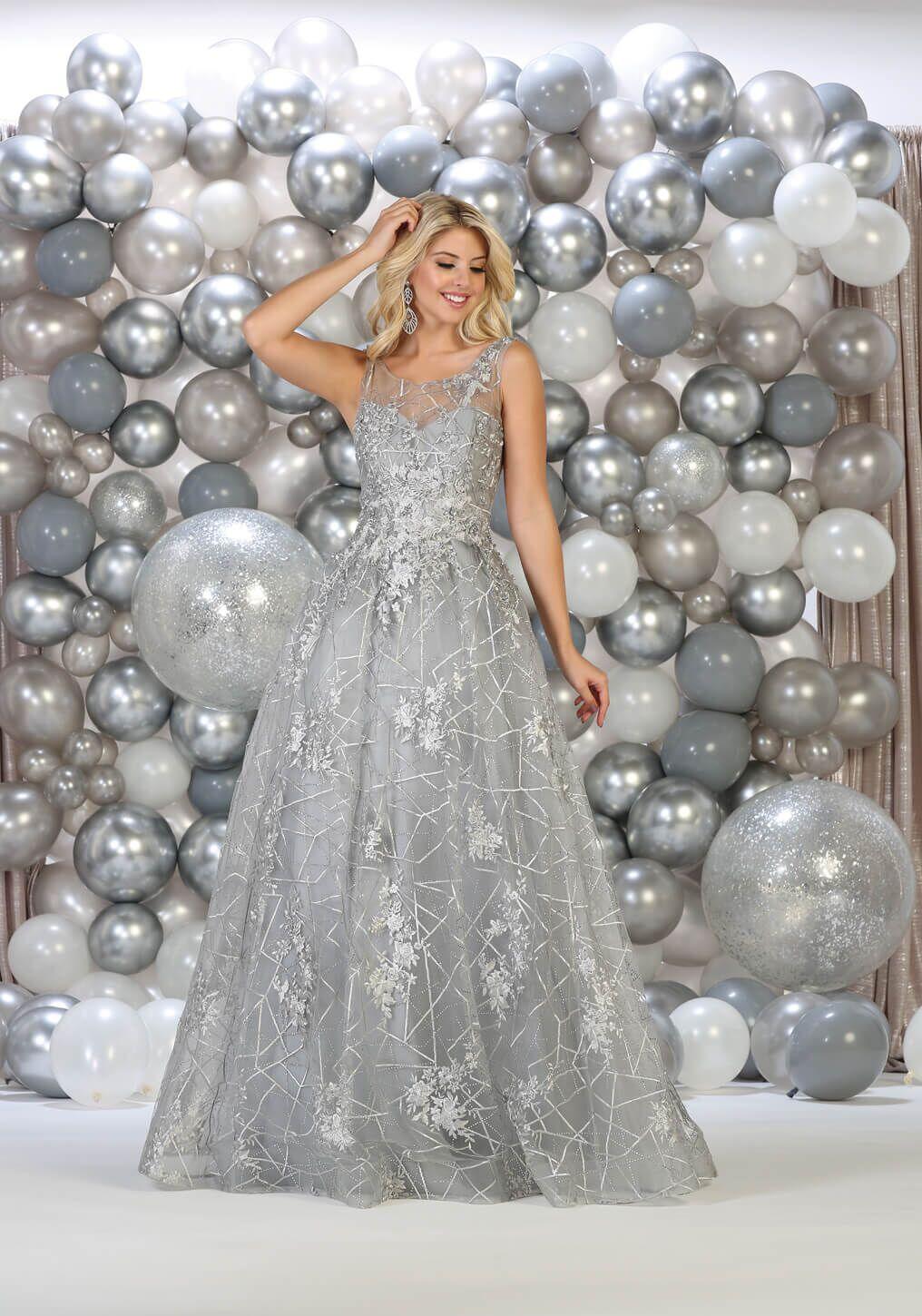 Long Plus Size Formal Dress Prom Ball Gown - The Dress Outlet May Queen