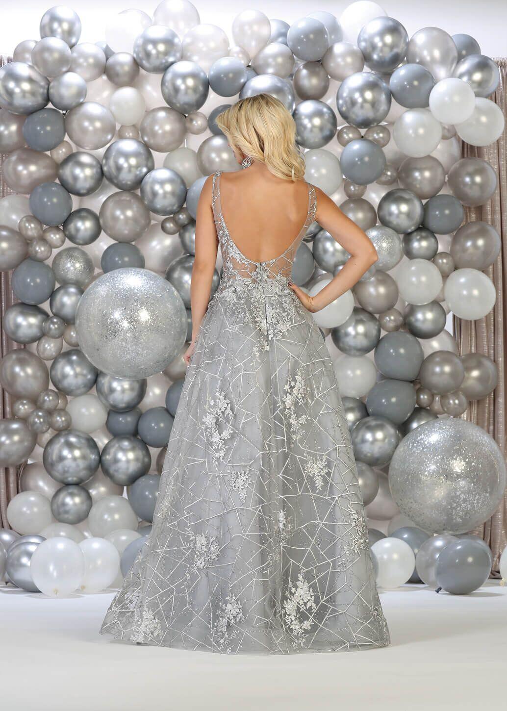 Long Plus Size Formal Dress Prom Ball Gown - The Dress Outlet May Queen