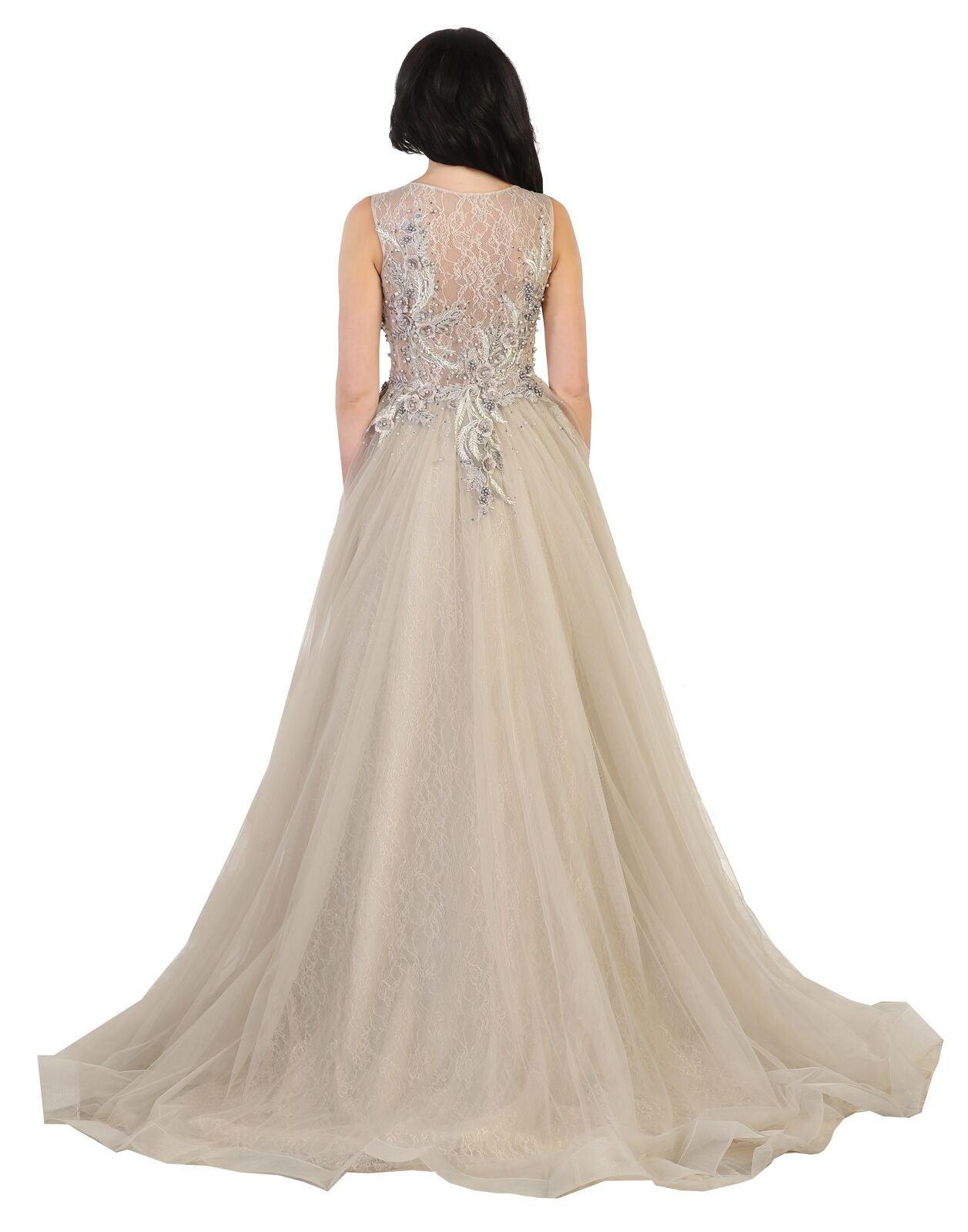 Long Plus Size Formal Dress Prom Evening Party Gown - The Dress Outlet May Queen