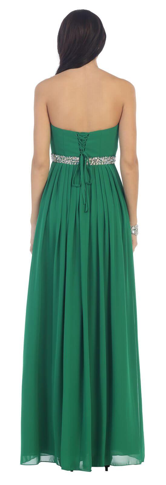 Long Plus Size Formal Evening Dress Prom - The Dress Outlet May Queen