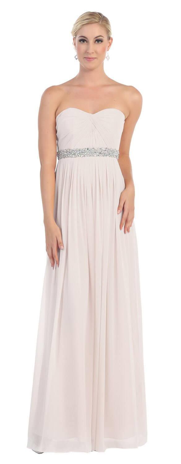 Long Plus Size Formal Evening Dress Prom - The Dress Outlet May Queen