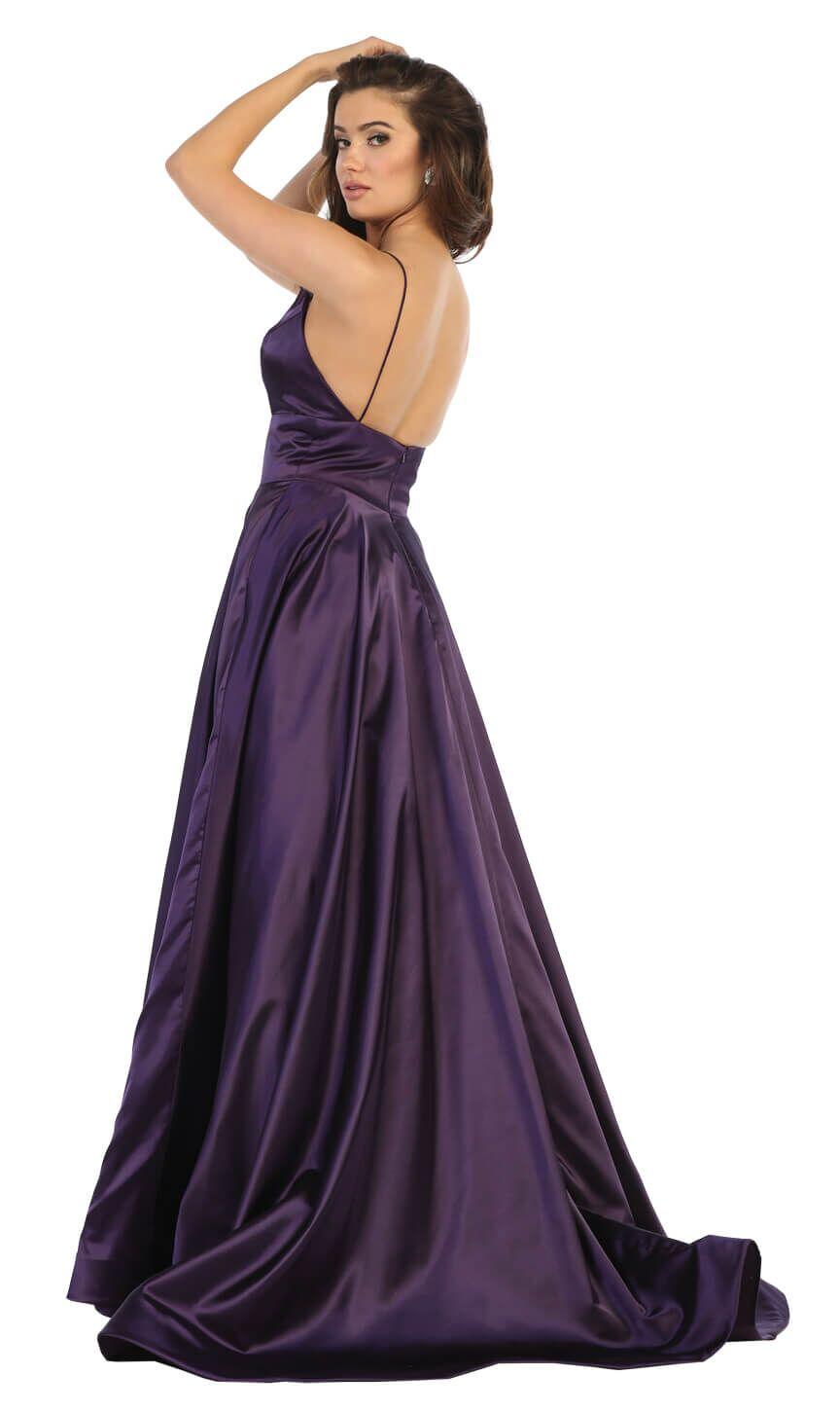 Long Plus Size Prom Formal Dress - The Dress Outlet May Queen
